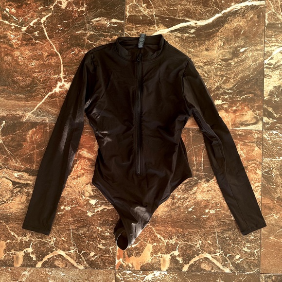 SKIMS ZIP UP ONE PIECE SWIMSUIT - Picture 2 of 3